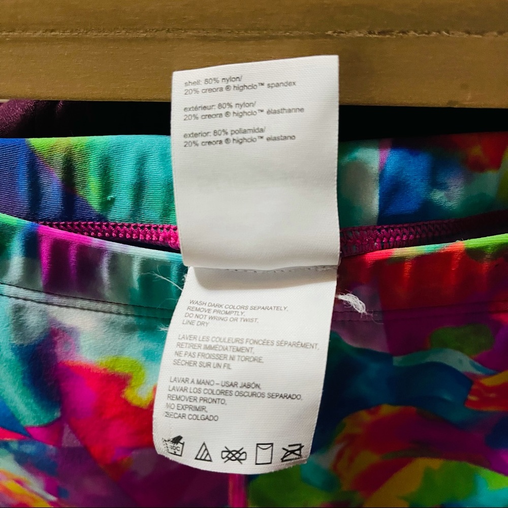 Speedo swim leggings girls geometric bright swim - Picture 5 of 6